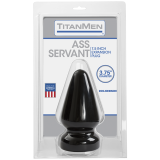 Пробка для фістингу Doc Johnson Titanmen Tools - Butt Plug 3.75 Inch Ass Servant, діаметр 9,4см