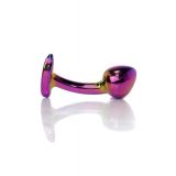 Анальна пробка - Jewellery Multicolour Curved Plug M