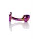 Анальна пробка - Jewellery Multicolour Curved Plug M