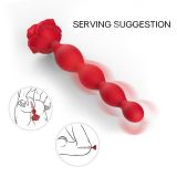 Анальний стимулятор - Rosestick Red, 9 Vibration Functions