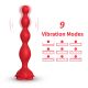 Анальний стимулятор - Rosestick Red, 9 Vibration Functions