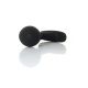 Анальна пробка - Silicone Black Curved Plug M