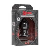 Doc Johnson Kink Ace Plug 3 Inch - анальная пробка, 7,6х3,8 см