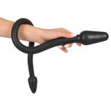Анальні пробки - Nature Skin Double Plug Black