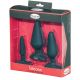 Набір анальних пробок - MALESATION Silicone Classic Plug Set