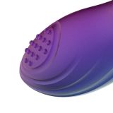 Анальна вібропробка з пульсацією Hueman - Galaxy Tapping Buttplug