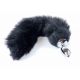 Анальная пробка - Fox Tail BLack XL