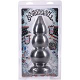 Анальная пробка для фистинга Doc Johnson American Bombshell Triple Payload Gun Metal