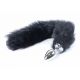 Анальная пробка - Fox Tail BLack XL