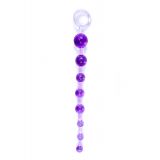 Анальний ланцюжок - Boss Jelly Anal Beads Purple