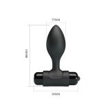 Анальна пробка - Pretty Love Vibro Butt Plug Black Анальна пробка - Pretty Love Vibro Butt Plug Black