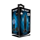 Анальна пробка - Mr.Play Vibrating Butt Plug Black
