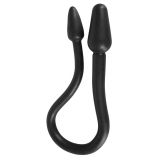 Анальні пробки - Nature Skin Double Plug Black