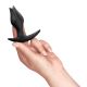 Анальна пробка Fun Factory BOOTIE FEM Black, у вигляді бутона, діаметр 2,9 см, тонкий обмежувач Анальна пробка Fun Factory BOOTIE FEM Black, у вигляді бутона, діаметр 2,9 см, тонкий обмежувач