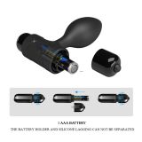Анальна пробка - Pretty Love Vibro Butt Plug Black Анальна пробка - Pretty Love Vibro Butt Plug Black