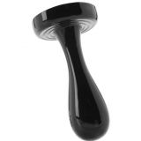 Renagade Bowler Plug MD - Прекрасная анальная пробка для ваших игр, 9.5х3.1 см, (черный)