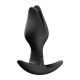 Анальна пробка Fun Factory BOOTIE FEM Black, у вигляді бутона, діаметр 2,9 см, тонкий обмежувач Анальна пробка Fun Factory BOOTIE FEM Black, у вигляді бутона, діаметр 2,9 см, тонкий обмежувач