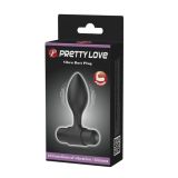 Анальна пробка - Pretty Love Vibro Butt Plug Black Анальна пробка - Pretty Love Vibro Butt Plug Black
