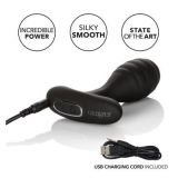 CalExotics Eclipse Ultra-Soft Probe - мягкая анальная пробка с вибрацией , 8.25х3.25 см