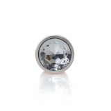 Анальна пробка - Jewellery Pearl Gold Plug Clear L