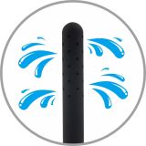 Трубка для анального душа - Black Mont 360 ° Water Flow