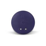 Gvibe Gplug - Маленькая дизайнерская анальная пробка с вибрацией, 8х2.8 см (ярко-синий)