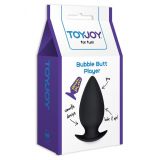 Анальная пробка Bubble Butt Player Pro, 11х5 см (черный) Анальная пробка Bubble Butt Player Pro, 11х5 см (черный)
