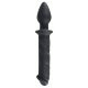 Двухстронний стимулятор - Black Velvets Dildo & Plug