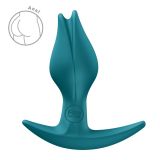 Анальна пробка Fun Factory BOOTIE FEM Bottle Green, у вигляді бутона, діаметр 2,9 см, тонкий обмежувач Анальна пробка Fun Factory BOOTIE FEM Bottle Green, у вигляді бутона, діаметр 2,9 см, тонкий обмежувач