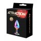 Металева анальна пробка MAI Attraction Toys №73 Rainbow