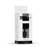 Анальна пробка - Bunny Tail Silicone Black Plug Black