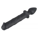 Двухстронний стимулятор - Black Velvets Dildo & Plug