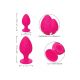 CalExotics Cheeky Buttplug - Набор анальных пробок, 9х5 см, 5х3,25 см.
