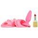 Ns Novelties Unicorn Tails Pastel Анальная пробка с хвостиком (сиреневый), 8,4х3,2 см