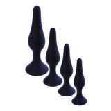 Анальна пробка - Silicone Black Plug S