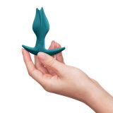 Анальна пробка Fun Factory BOOTIE FEM Bottle Green, у вигляді бутона, діаметр 2,9 см, тонкий обмежувач Анальна пробка Fun Factory BOOTIE FEM Bottle Green, у вигляді бутона, діаметр 2,9 см, тонкий обмежувач