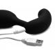 Prostatic Play 1Prostatic Play 10X P-FLEXER Prostate Stimulating Plug - массажер простаты,(черный) 9,6х3,8см
