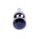 Анальна пробка - Jewellery Dark Silver BUTT PLUG- Black