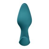 Анальна пробка Fun Factory BOOTIE FEM Bottle Green, у вигляді бутона, діаметр 2,9 см, тонкий обмежувач Анальна пробка Fun Factory BOOTIE FEM Bottle Green, у вигляді бутона, діаметр 2,9 см, тонкий обмежувач
