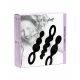 Набір анальних іграшок Satisfyer Plug black (set of 3) - Booty Call, макс. діаметр 3 см