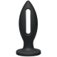 Doc Johnson Kink Lube Luge Premium Silicone Plug 5" - силиконовая анальная пробка, 11,43х4,8 см (красный)