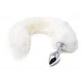 Анальная пробка - Fox Tail White XL