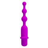 Анальный стимулятор - Pretty Love Hermosa Anal Beads Vibro Purple