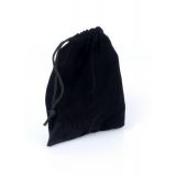 Анальна пробка - Jewellery Silver Long Plug Black