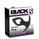 Анальна пробка - Black Velvets Vibrating Plug