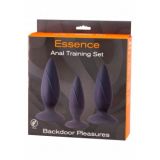 Набор анальных пробок - Essence Anal Training Set Black