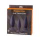 Набор анальных пробок - Essence Anal Training Set Black