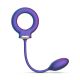 Ерекційне віброкільце з віброяйцем Hueman - Eclipse Anal Vibrator