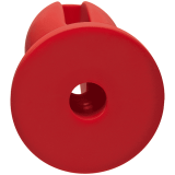 Doc Johnson Kink Lube Luge Premium Silicone Plug 5" - силиконовая анальная пробка, 11,43х4,8 см (черный)