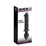 Двухстронний стимулятор - Black Velvets Dildo & Plug
